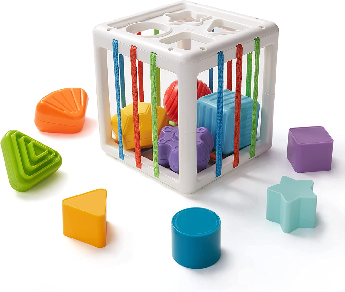 Sensory Toys Shape Sorter Baby Blocks